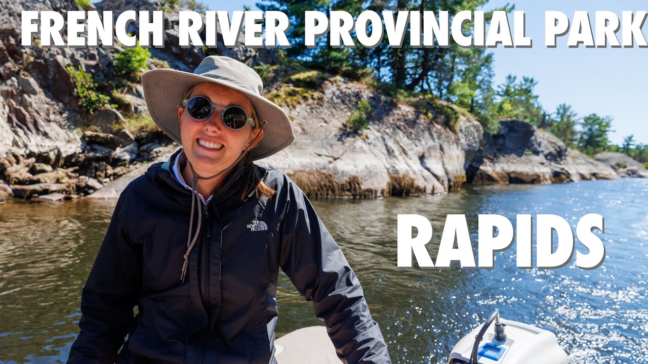 Finding RAPIDS in Bad River, French River Provincial Park
