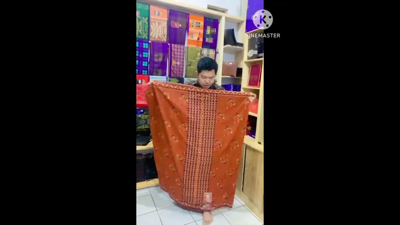 Sarung mustamin corak kembang jadul new 