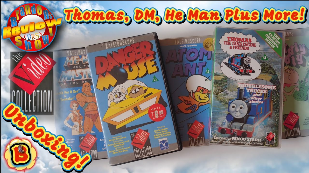 Видеоколлекция - Томас, ДМ, Хи Мэн VHS РАСПАКОВКА!
