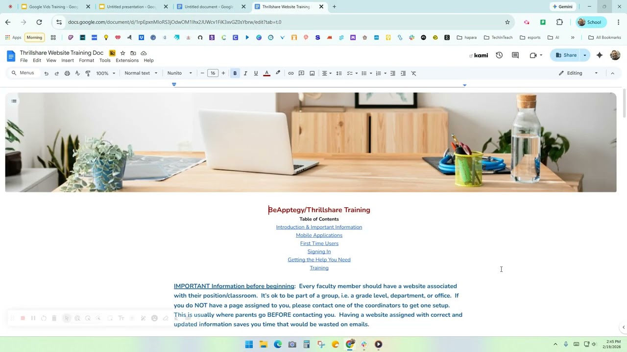 NEW! Gemini INSIDE Slides and Docs