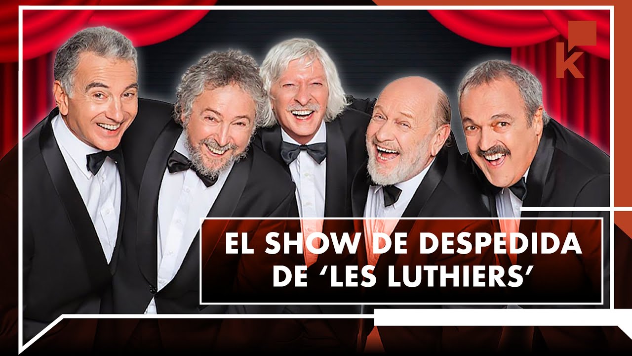 La nostálgica despedida de Les Luthiers tras 55 años en los escenarios