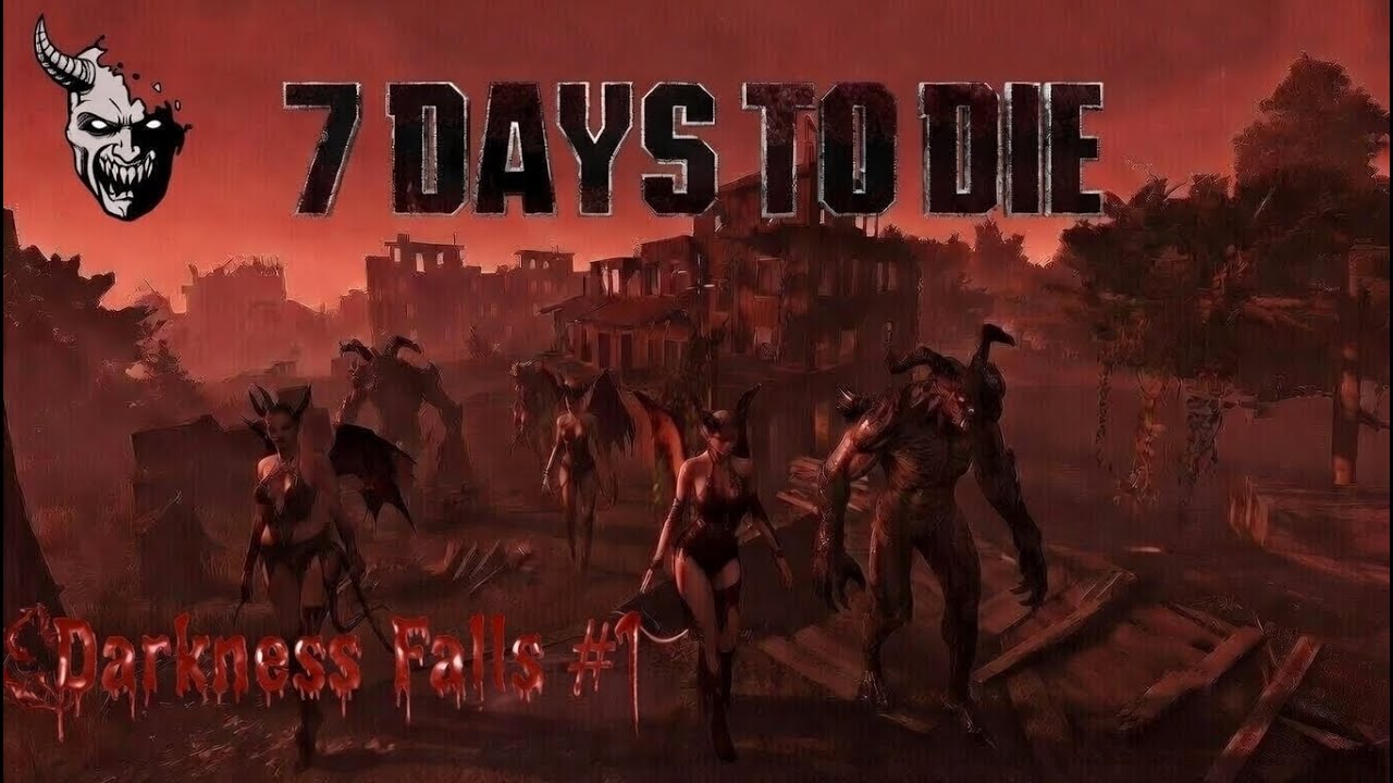 #1 7Days to Die: Darkness Falls. #7DaystoDie #mods