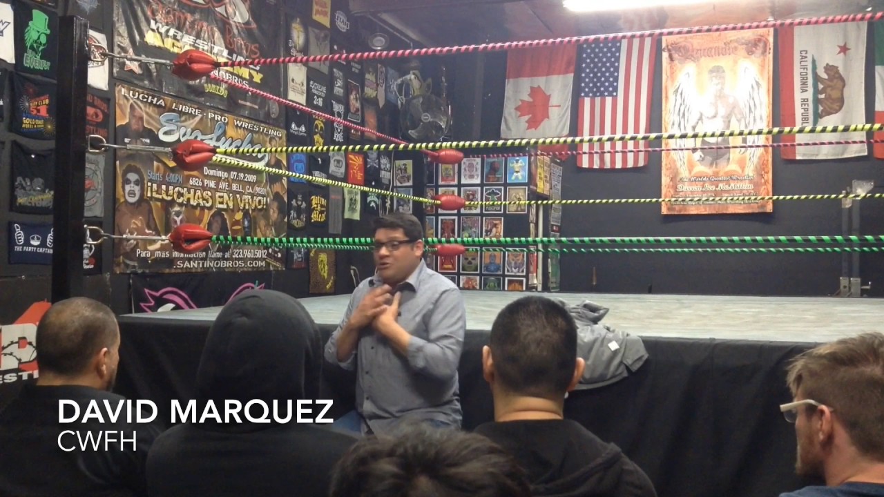 Pro Wrestling Seminar With David Marquez - (Pro Wrestling School)
