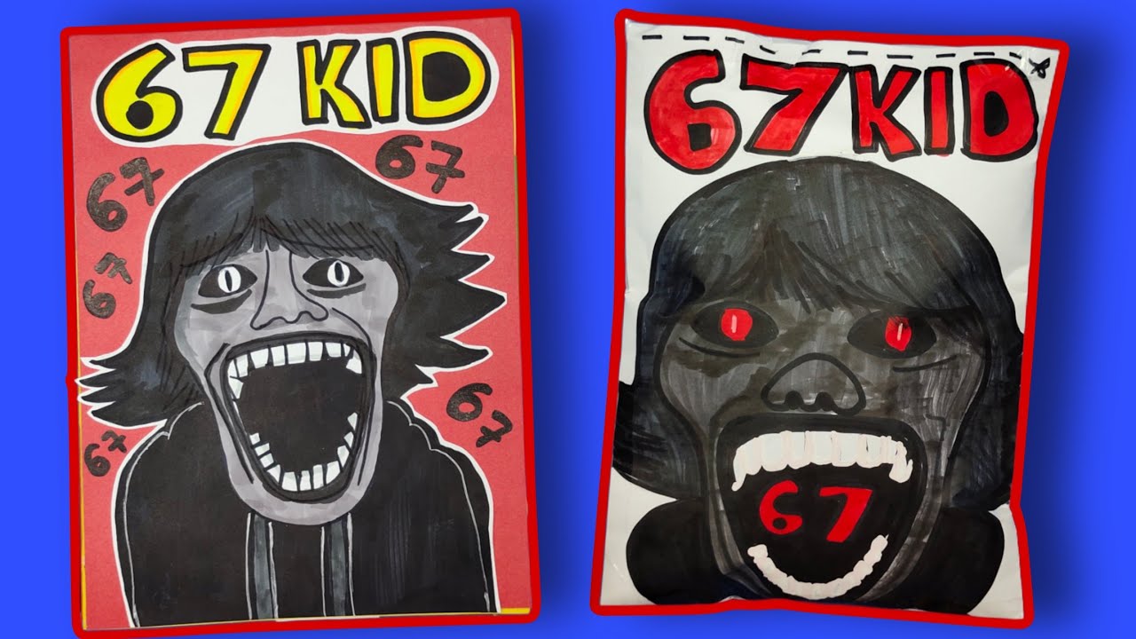 Создание аналоговой игровой книги ужасов 6 7 KID😨😱 (+ SCP-067 Kid Squishy) Полная игра.. EVIL 67 ...