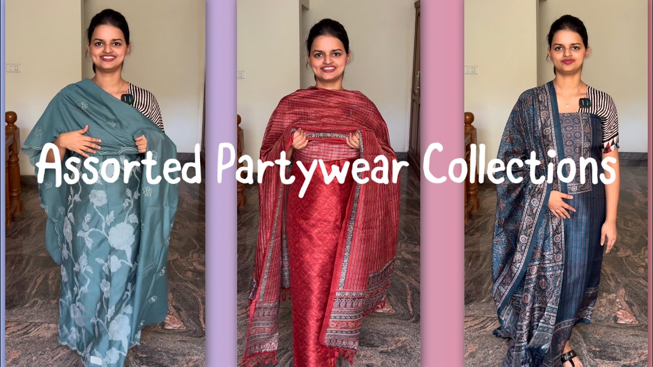EPI 438|ASSORTED PARTY-WEAR COLLECTIONS|SOFT SILK|SEMI RAWSILK|EID SPECIAL#muslinsilk  @curatedvault