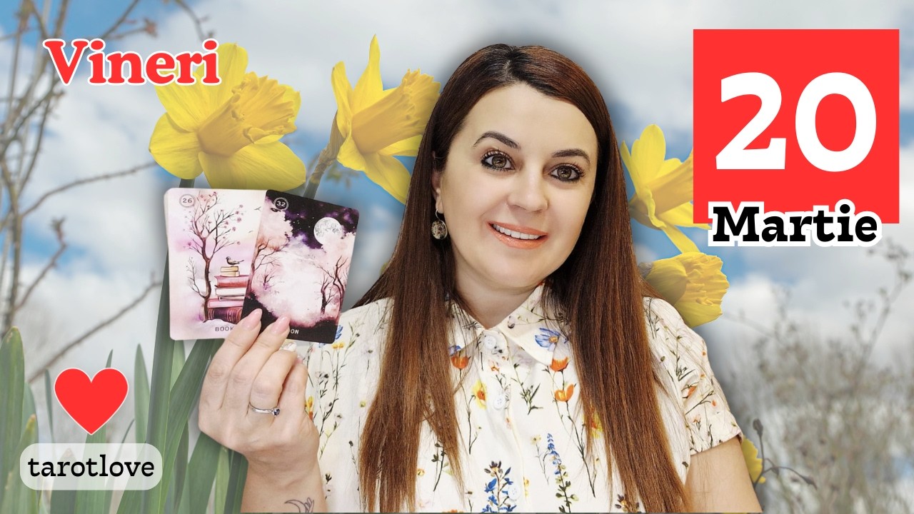 VINERI🧿20 MARTIE 2026🧿TAROT ZILNIC: UN NOU ÎNCEPUT: ECHINOCȚIUL DE PRIMĂVARĂ ȘI SOARELE ÎN BERBEC.