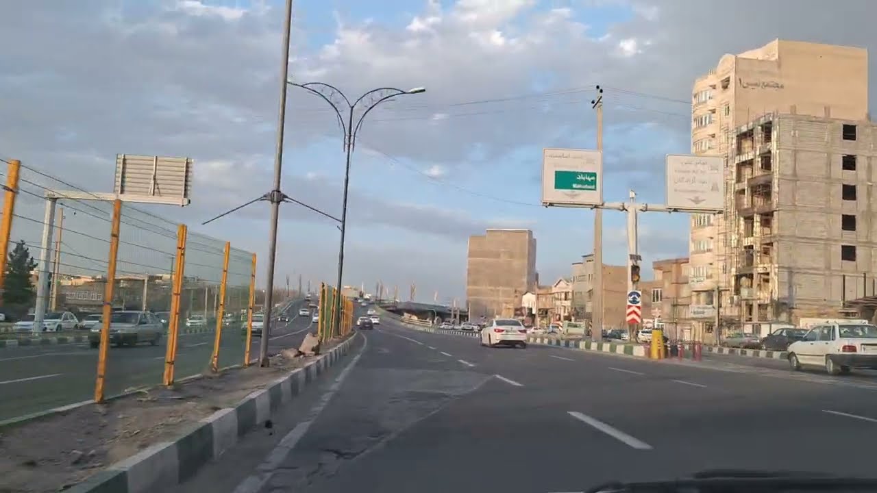 Exploring Urmia streets: driving with me in Urmia