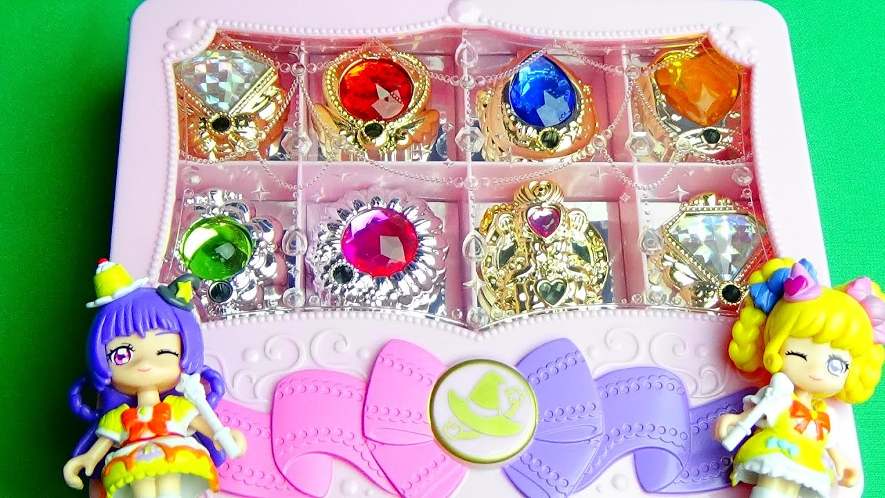 魔法つかいプリキュア　きらきらリンクルストーンケースにリンクルストーンをしまおう❤︎アニメおもちゃバンダイ