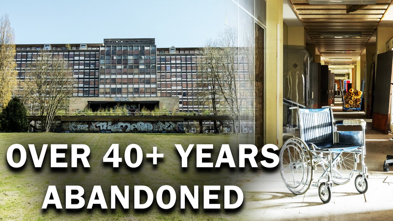 Sneaking inside 40+ Year long Abandoned Hospital - Story of Hôpital du Rayon de Soleil