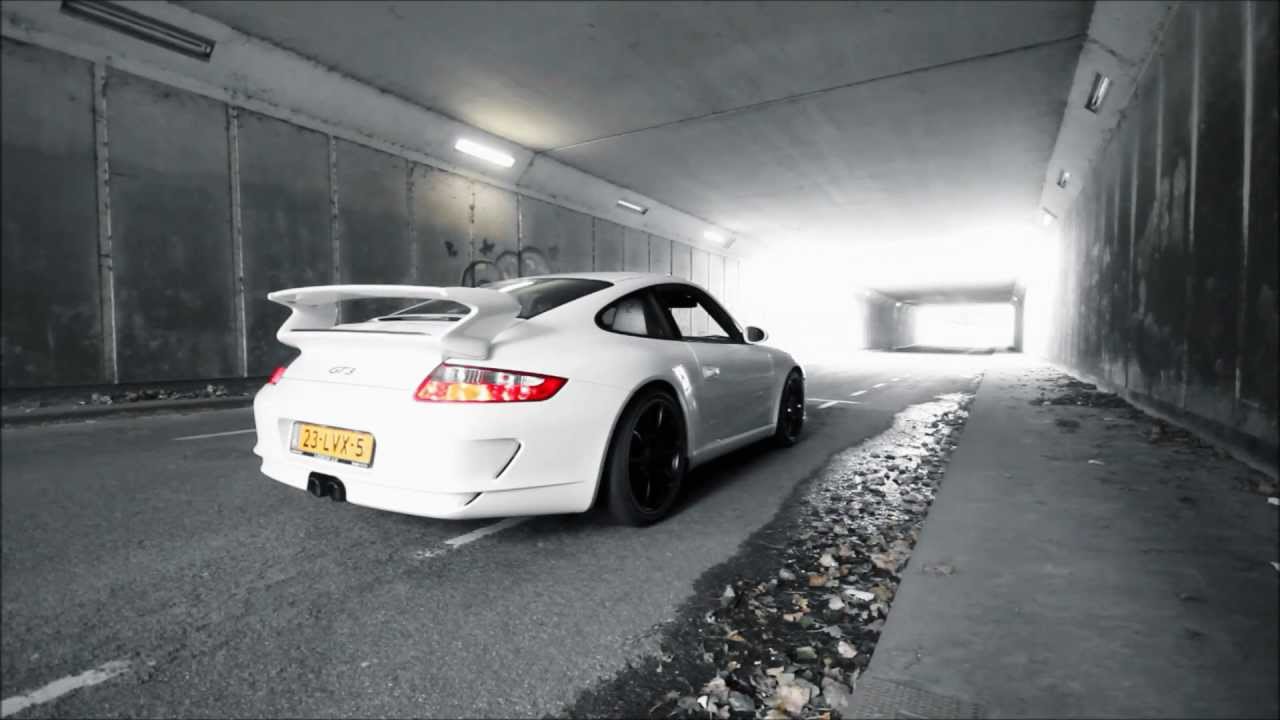 Porsche 997 GT3 Tunnel sound & hard accelerations - GREAT ENGINE SOUND!
