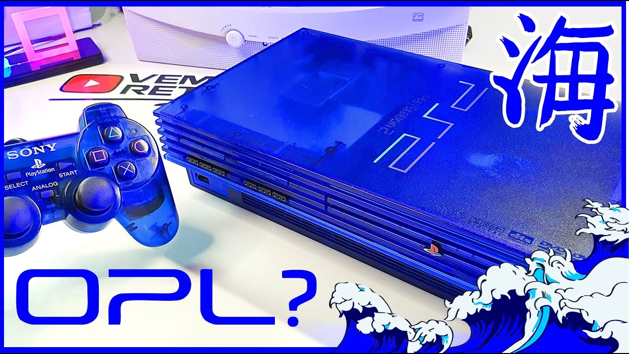 Playstation 2 Ocean Blue. Edição Japonesa Limitada! O PS2 MAIS RARO!!!