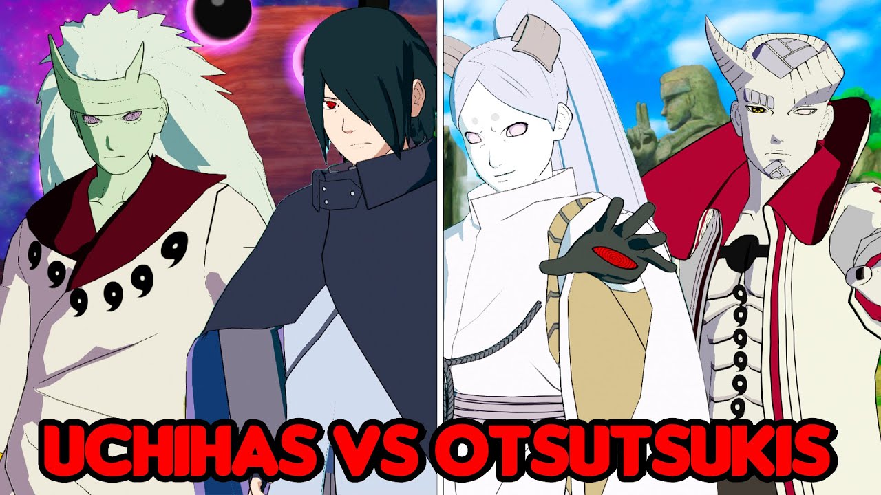 BATALHA UCHIHAS VS OTSUTSUKIS no NARUTO STORM