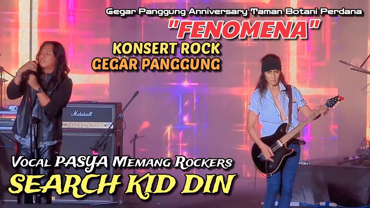 Gegar Panggung SEARCH KIDDIN - FENOMENA. live konsert Panggung Anniversary Taman Botani 2026