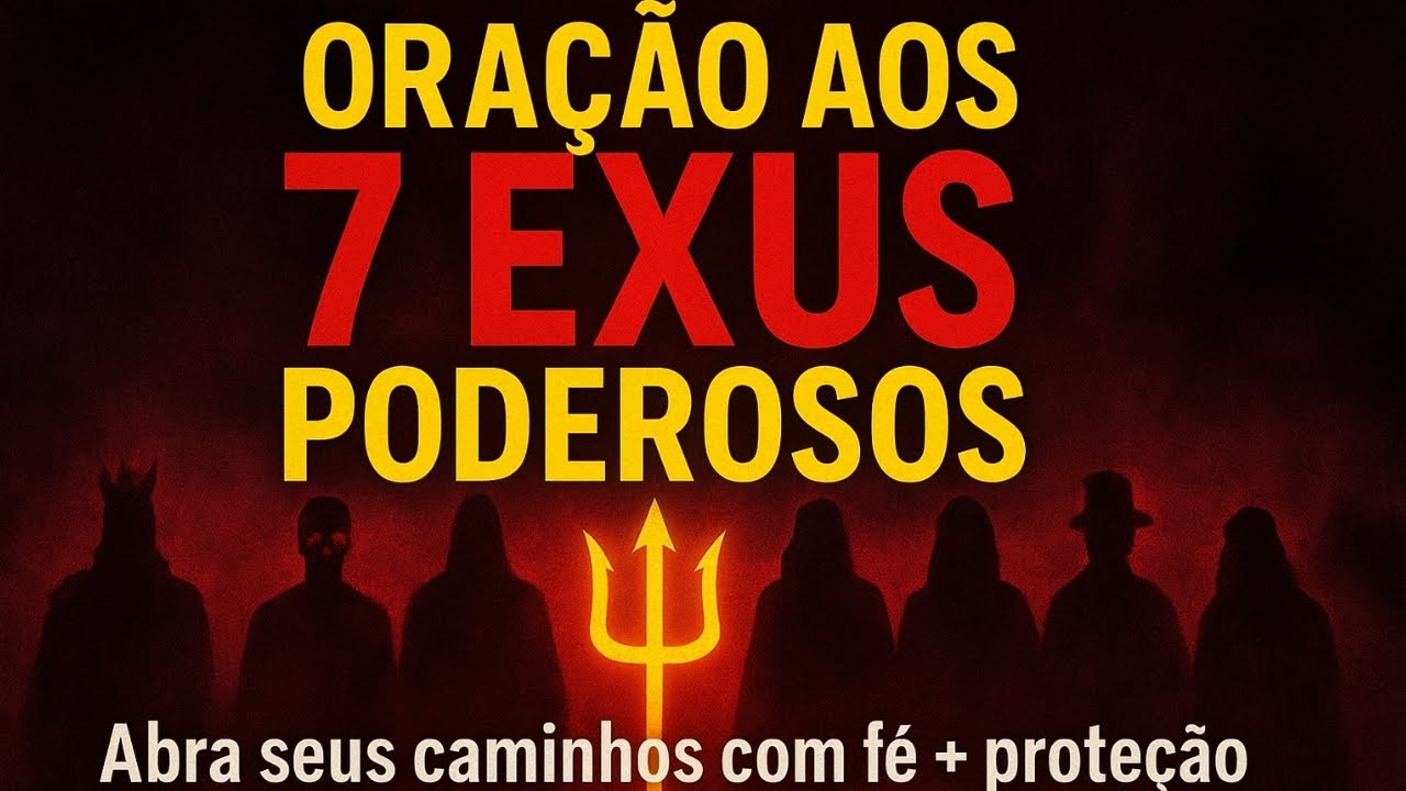 ORA&Ccedil;&Atilde;O aos 7 EXUS MAIS PODEROSOS para ABRIR TODOS OS CAMINHOS de SUA VIDA!
