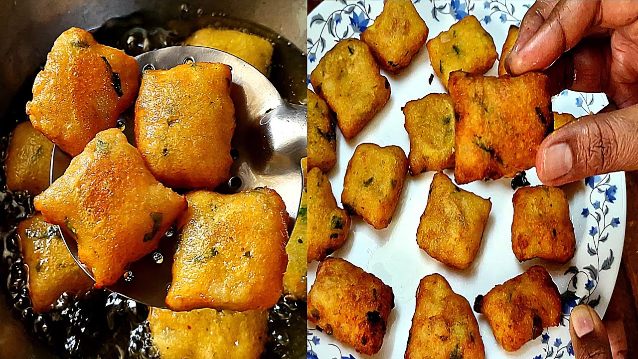 Crispy Aloo Bites - The BEST Potato Snack!