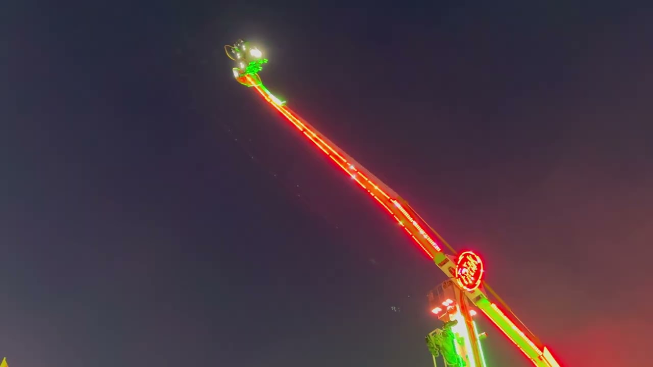 Zinnecker FREAK Propeller auf dem Rostocker Weihnachtsmarkt-Rummel 2025