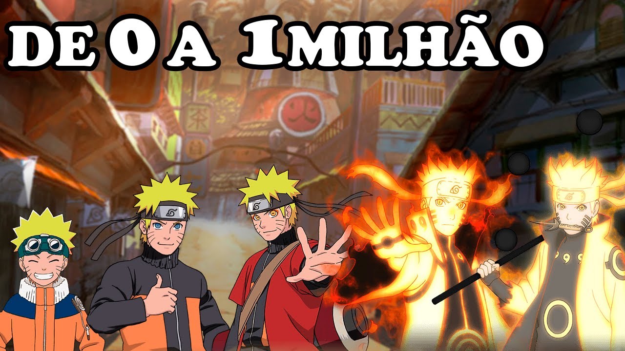COMO UPAR SUA CONTA DO 0 - NARUTO ONLINE
