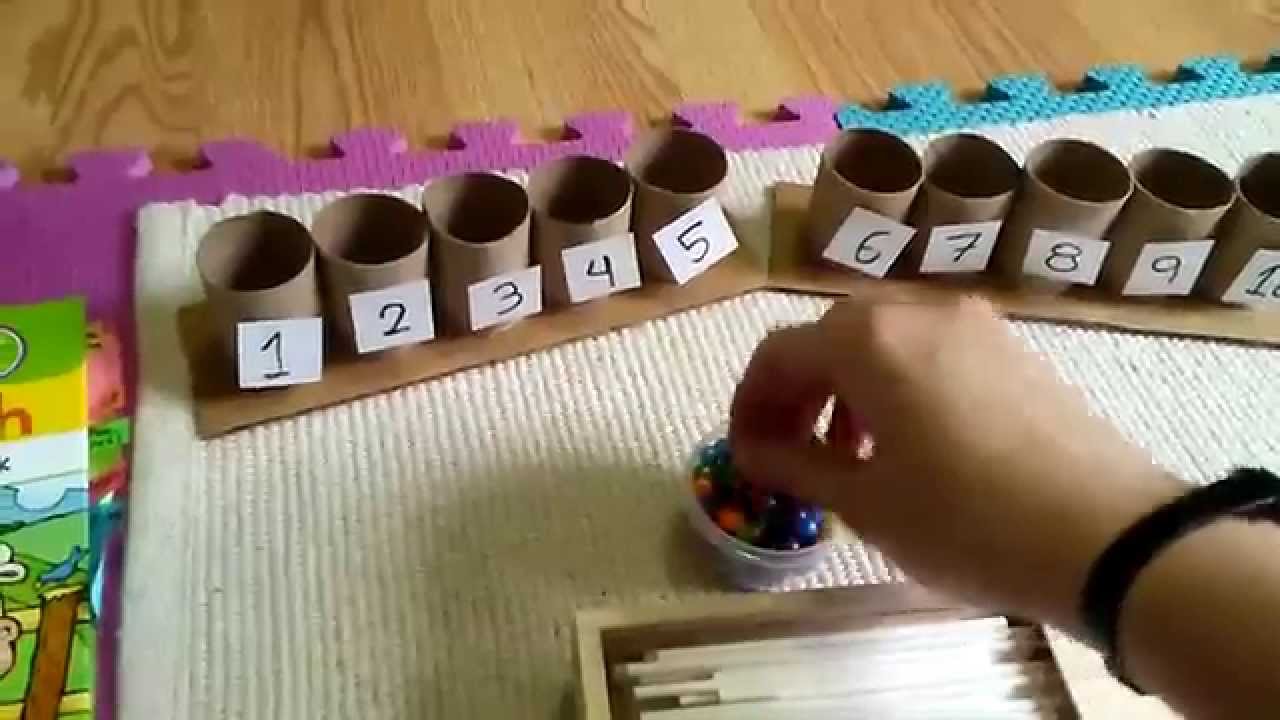 DIY Montessori Spindle 'Box'