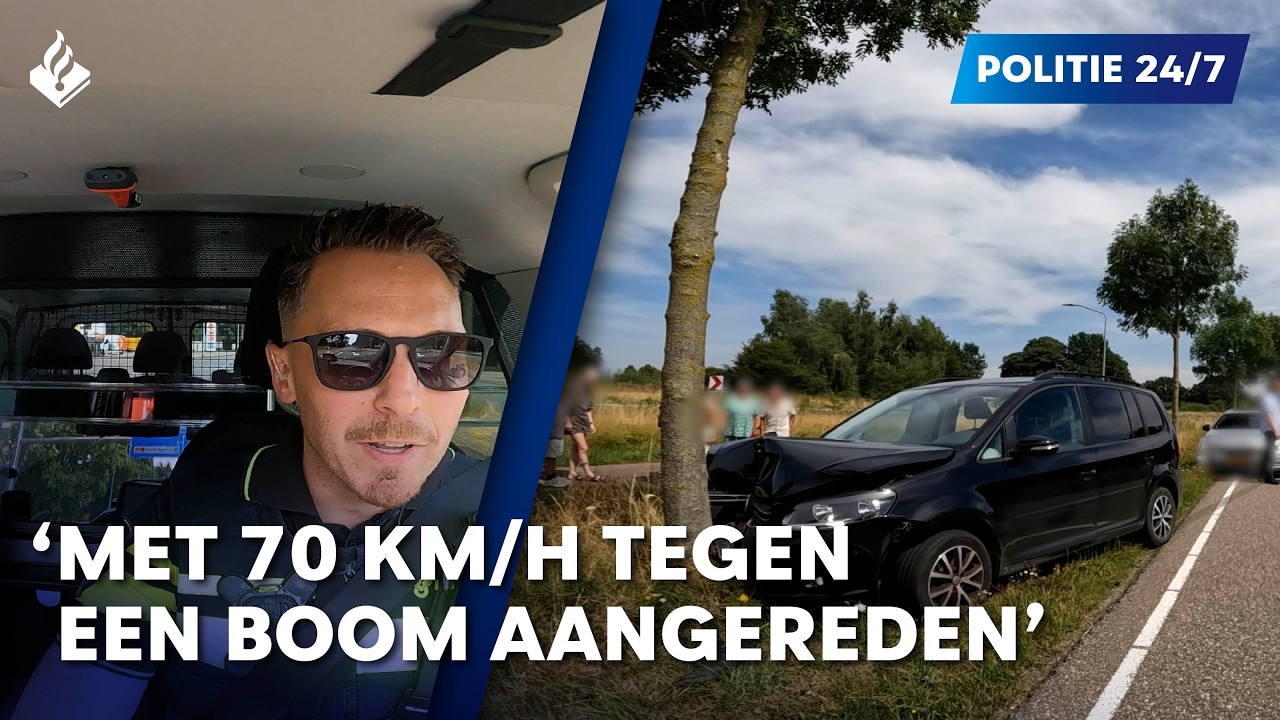 POLITIE 24/7 | Van de weg geduwd