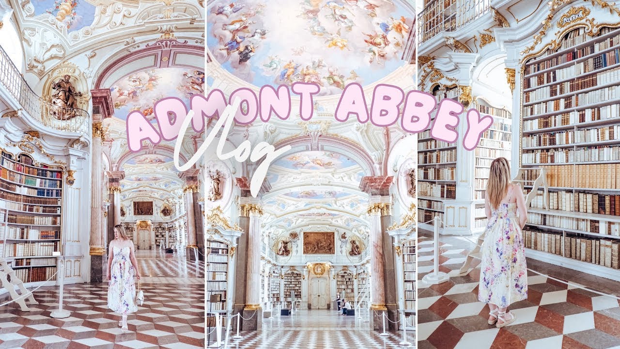 🇦🇹📚   Is Admont Abbey Library in Austria The most BEAUTIFUL library in the WORLD?!