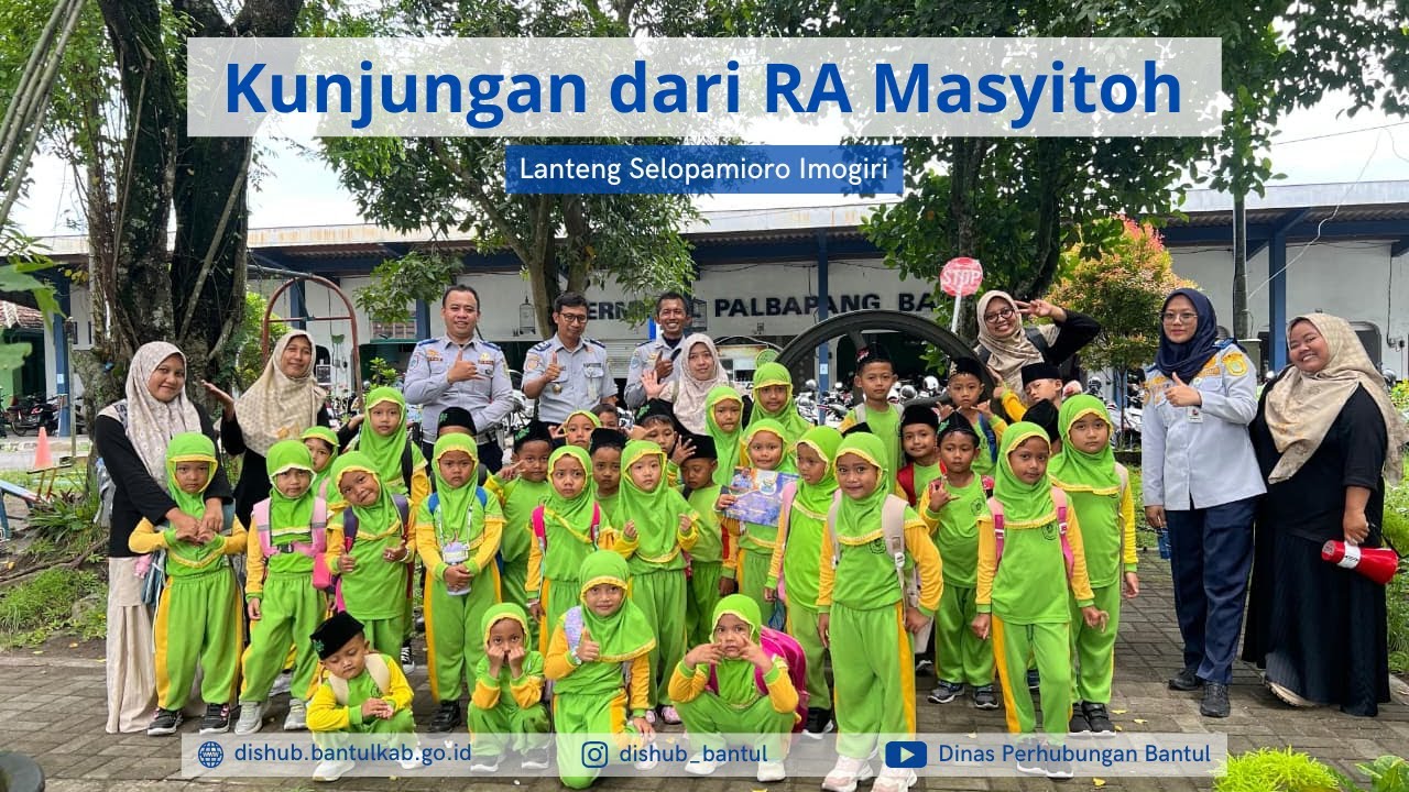 Kunjungan dari RA Masyitoh Lanteng Selopamioro Imogiri