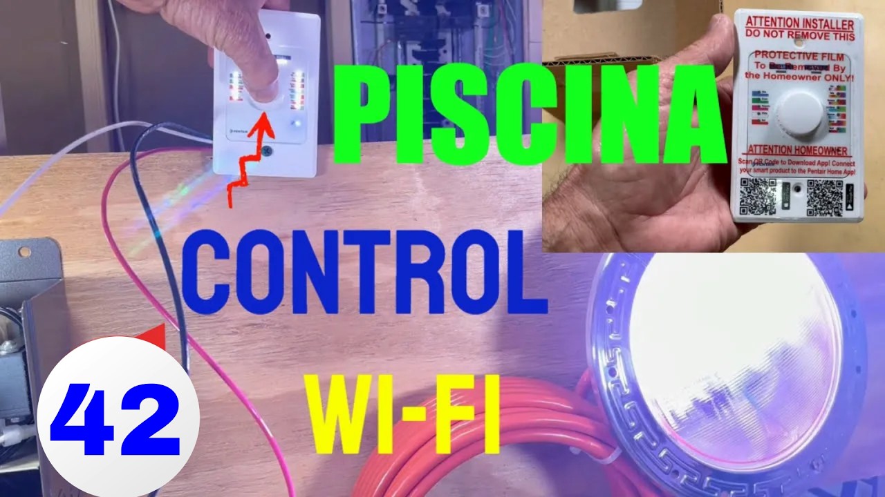 🪛Luz💡 Wi-Fi🛜 para piscina