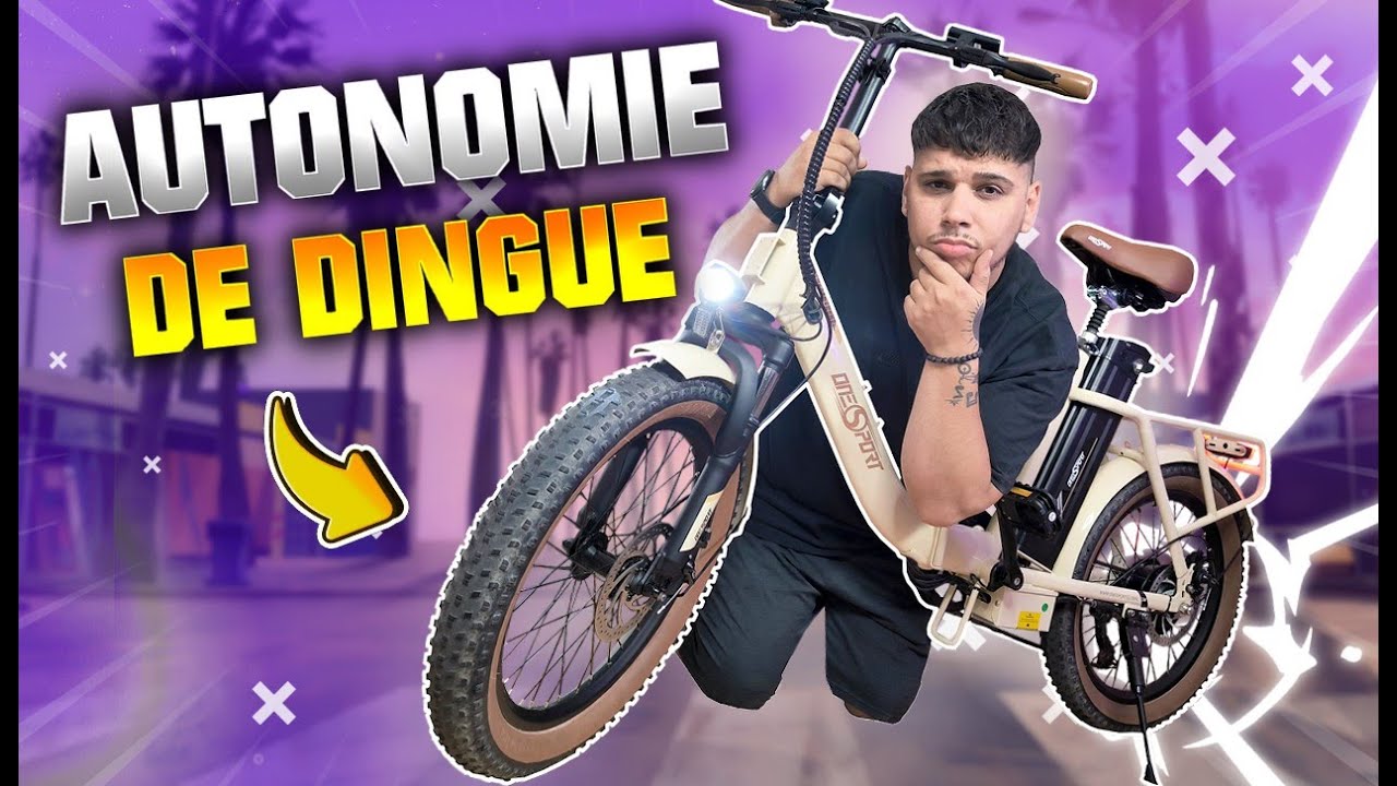 CE VÉLO ÉLECTRIQUE EST TOP ET PAS CHER ! OneSport OT16-2