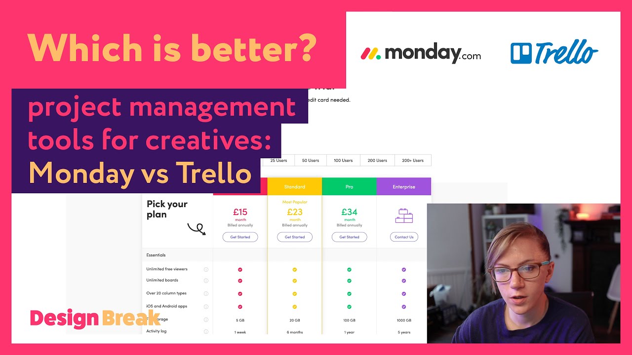Project management for design agencies & freelancers | Monday.com vs Trello