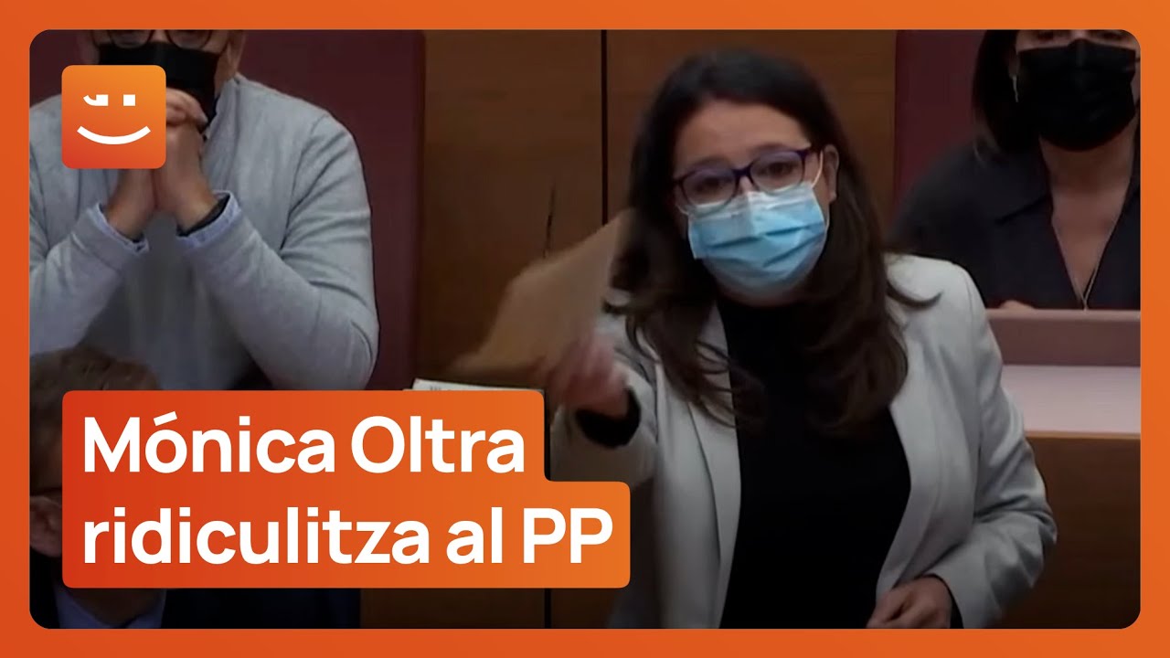 Mónica Oltra ridiculitza al PP