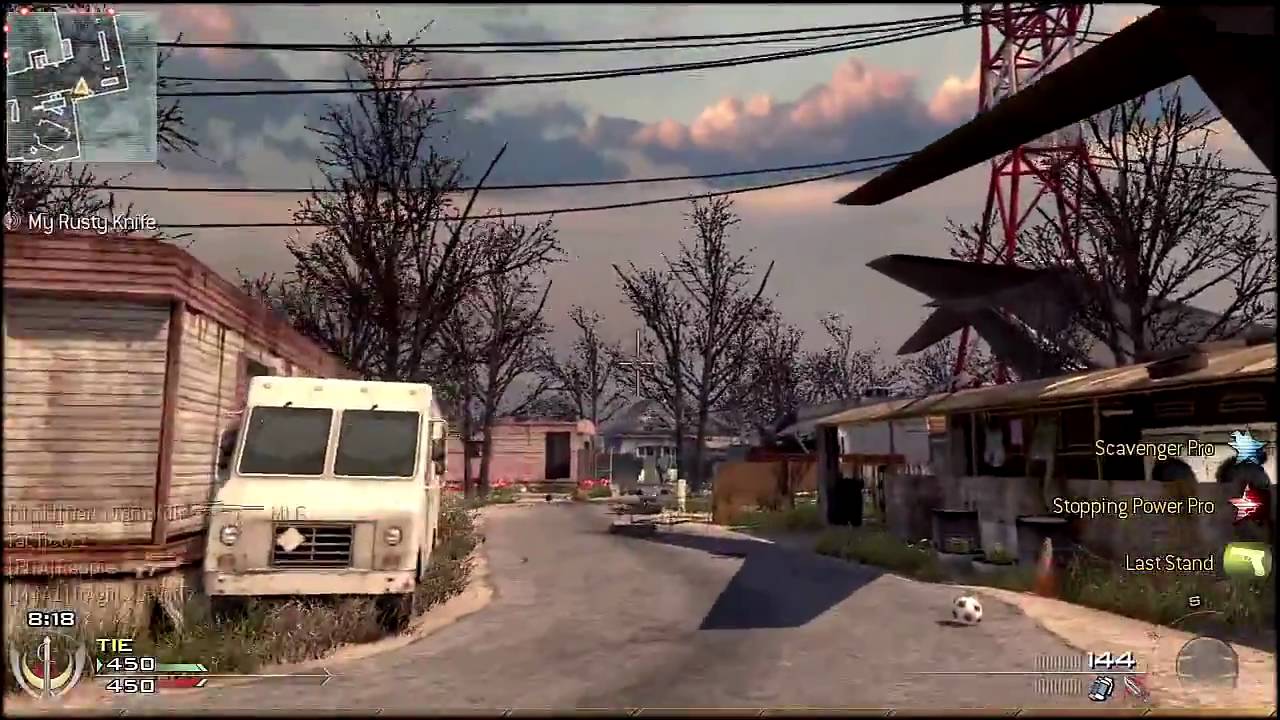 Modern Warfare 2 Rapid Fire Mod Gameplay :: Akimbo USPs on Trailer Park- EvanMods.com