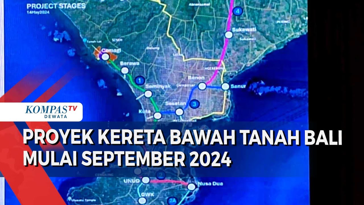 Proyek Kereta Bawah Tanah Akan Di Mulai Pada September 2024