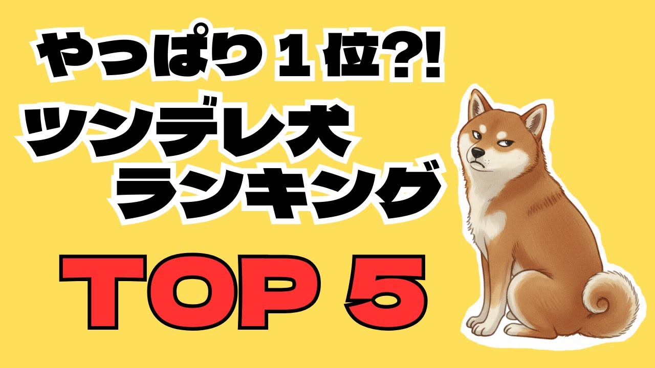 ツンデレ犬種ランキングTOP5！1位は納得の結果！？