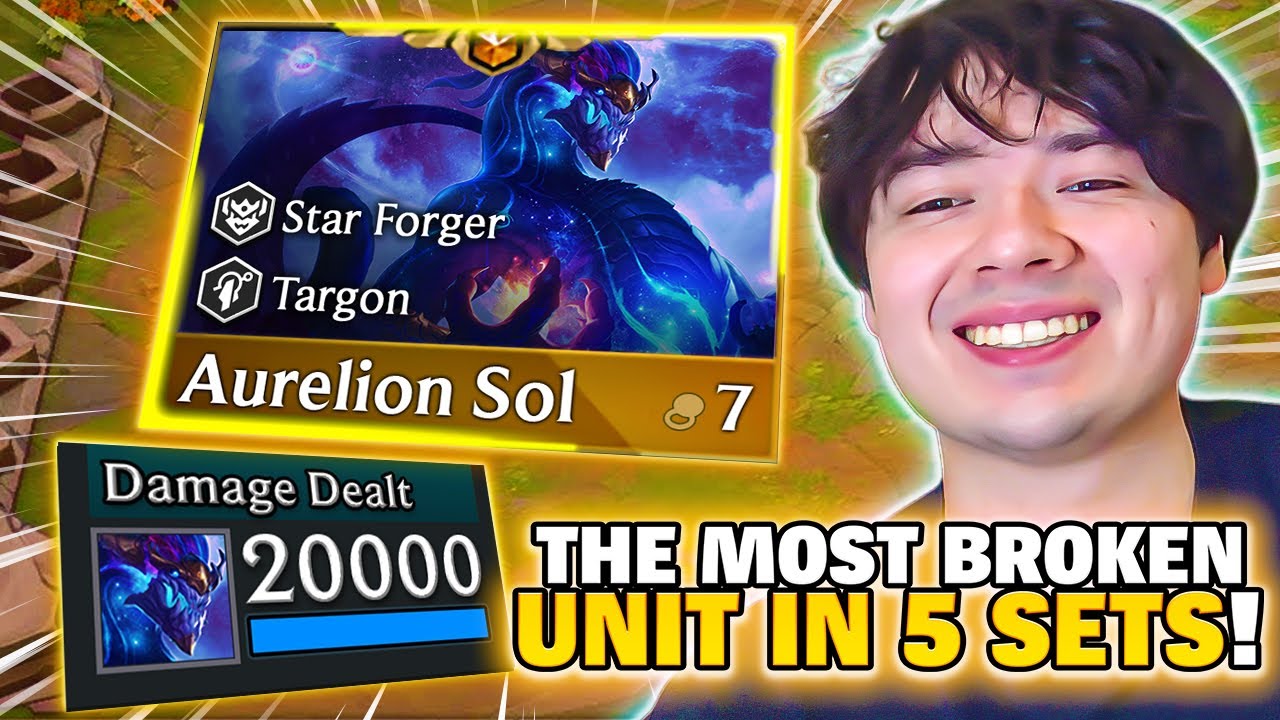 I Have Not Seen A Unit Stronger Than Aurelion Sol In 5 SETS Of TFT... This Is INSANE!