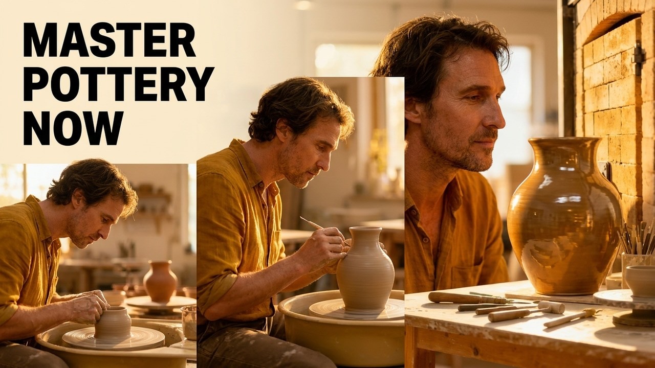 Pottery Workshop | How to Make Pottery at Home | Discoveries