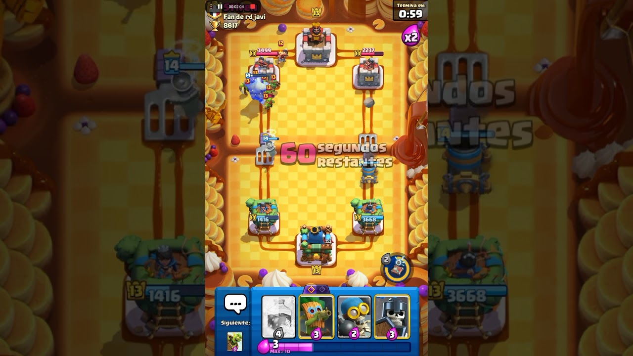 Mi mazo tiene que cambiar. (Clash royale)