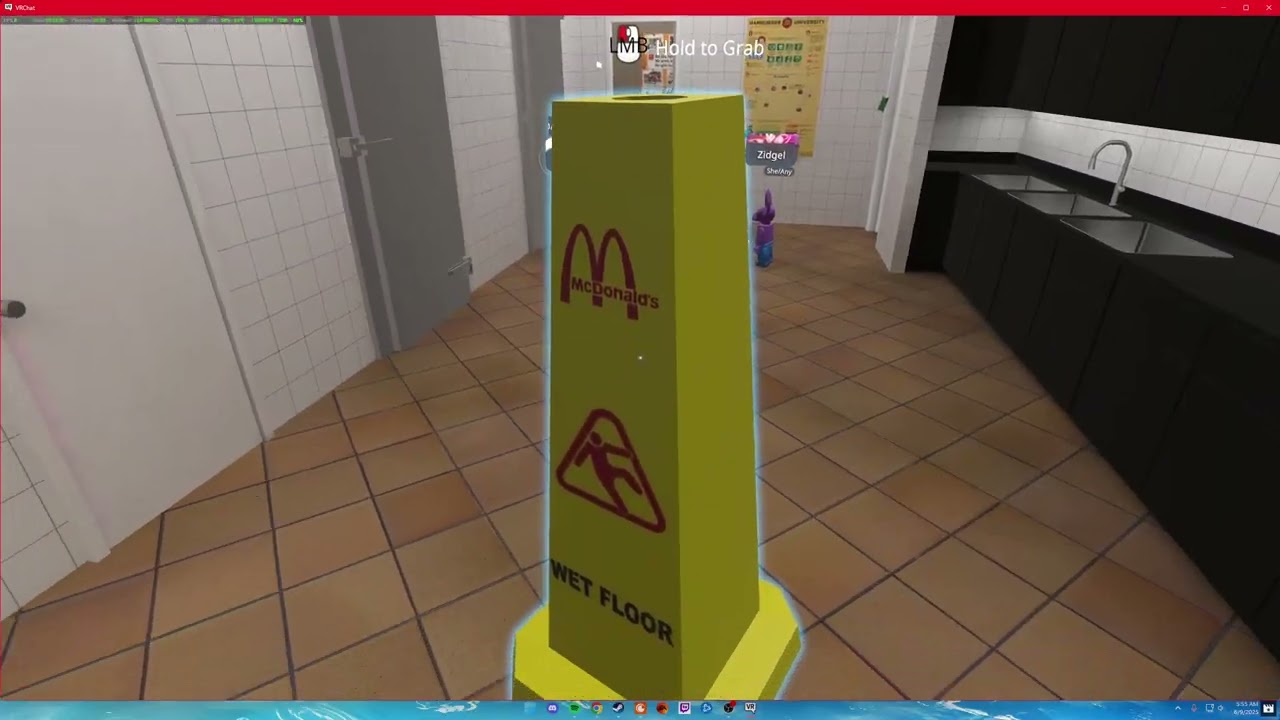 A Day in the life of a virtual Mc Donald's employee 