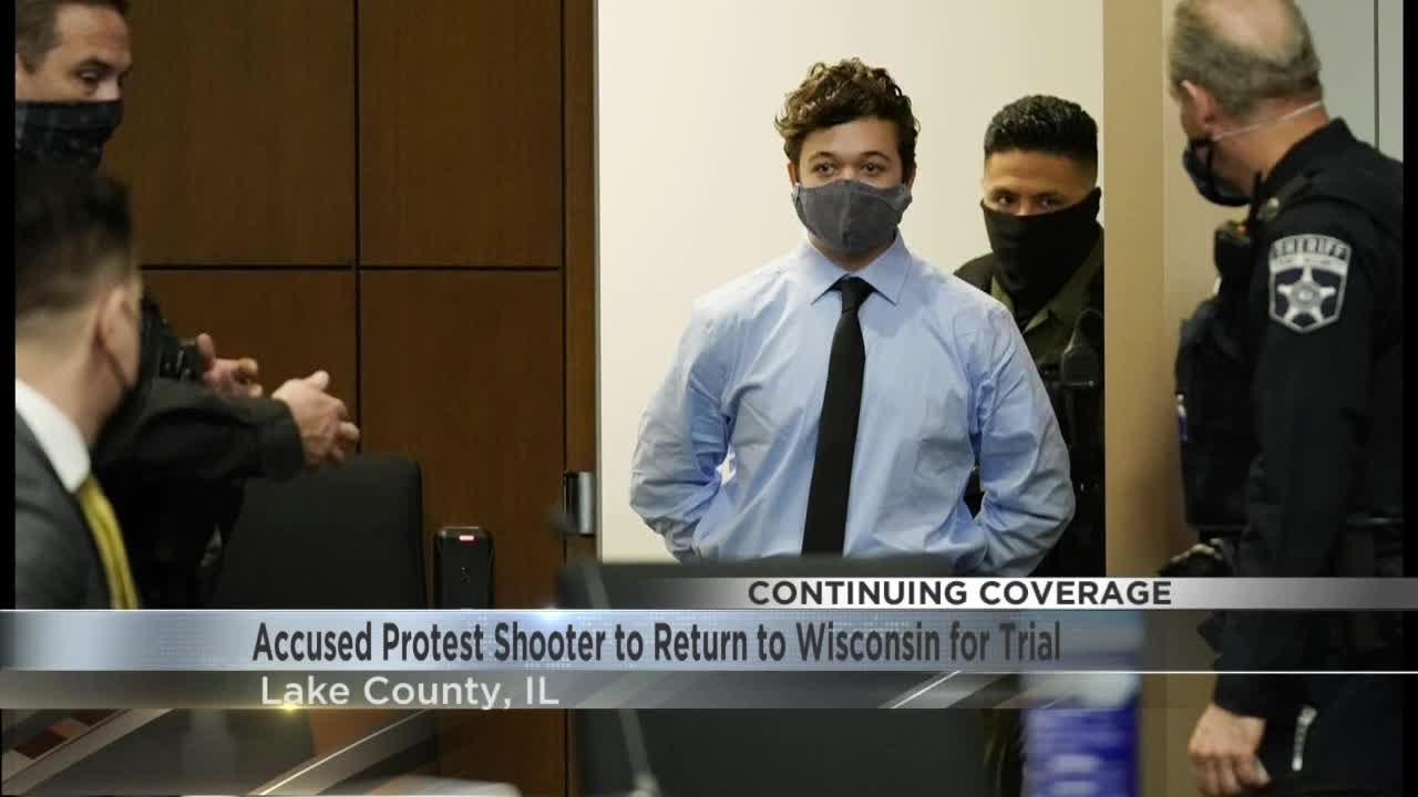 :Accused Protest Shooter to Return to Wisconsin for Trial