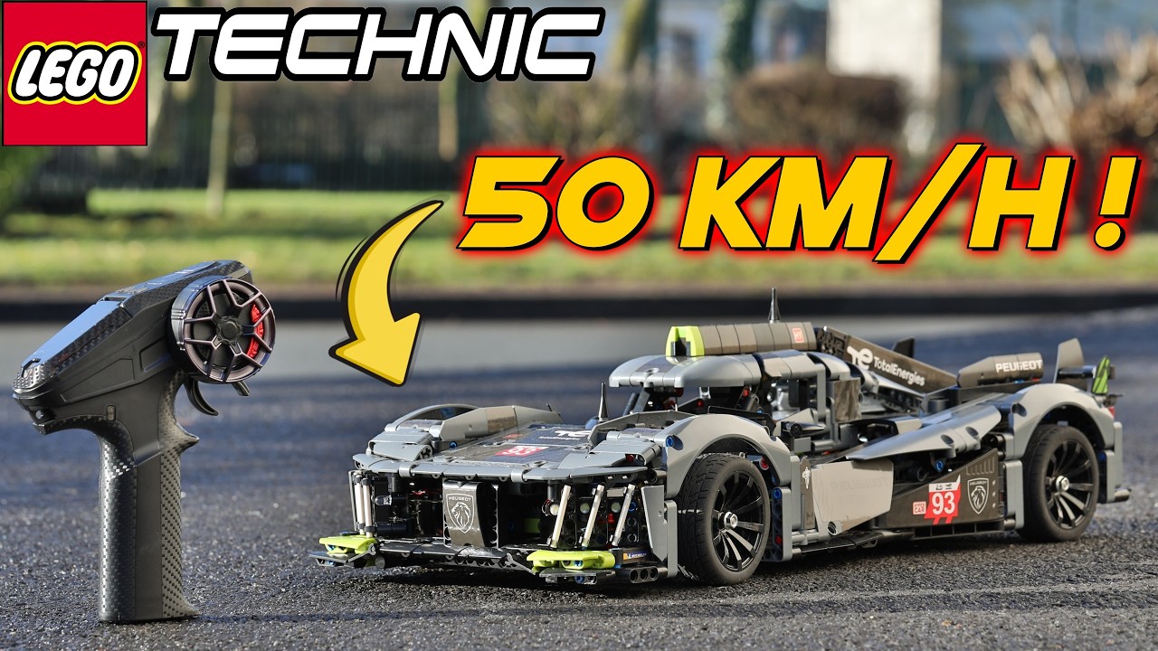 LEGO Technic Peugeot 9X8 + Kit ZeneBRICKS : JOUET POUR ADULTES (only) #lego #automobile #cars #tuto