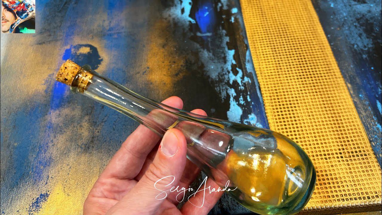 Легкая Абстрактная Акриловая Живопись | Акриловая Живопись Шаг за Шагом Текстура Галактики на Ткани