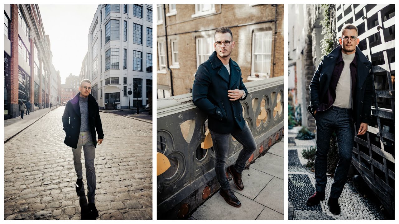 3 WAYS TO STYLE THE CLASSIC PEACOAT || Charlie Irons