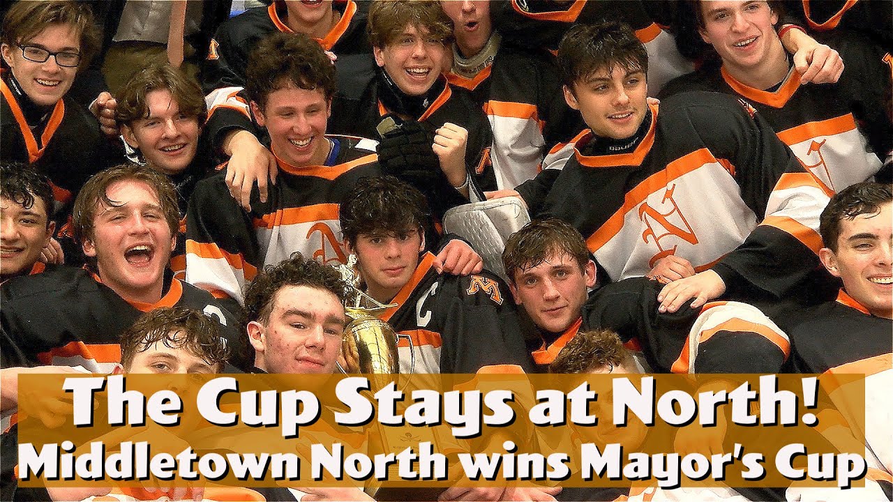 Middletown North 4 Middletown South 2 | HS Hockey | Lions Retain the Mayor's Cup