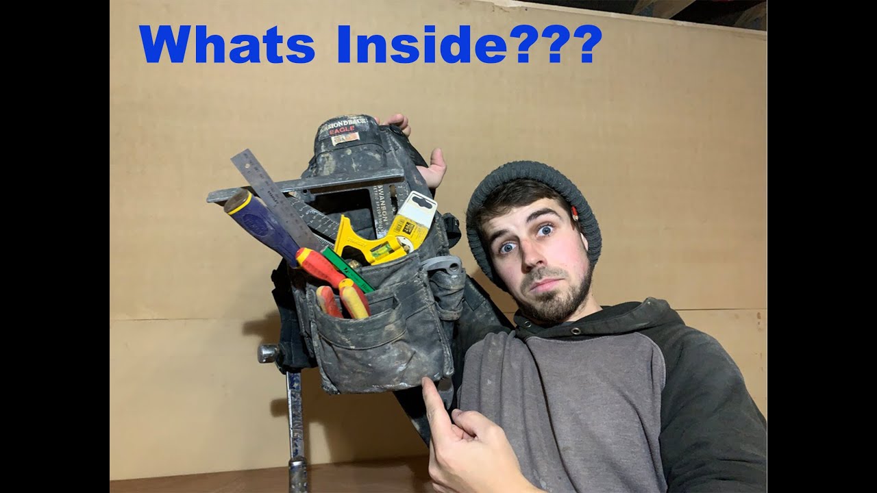 Whats in my Diamondback Tool pouch!?
