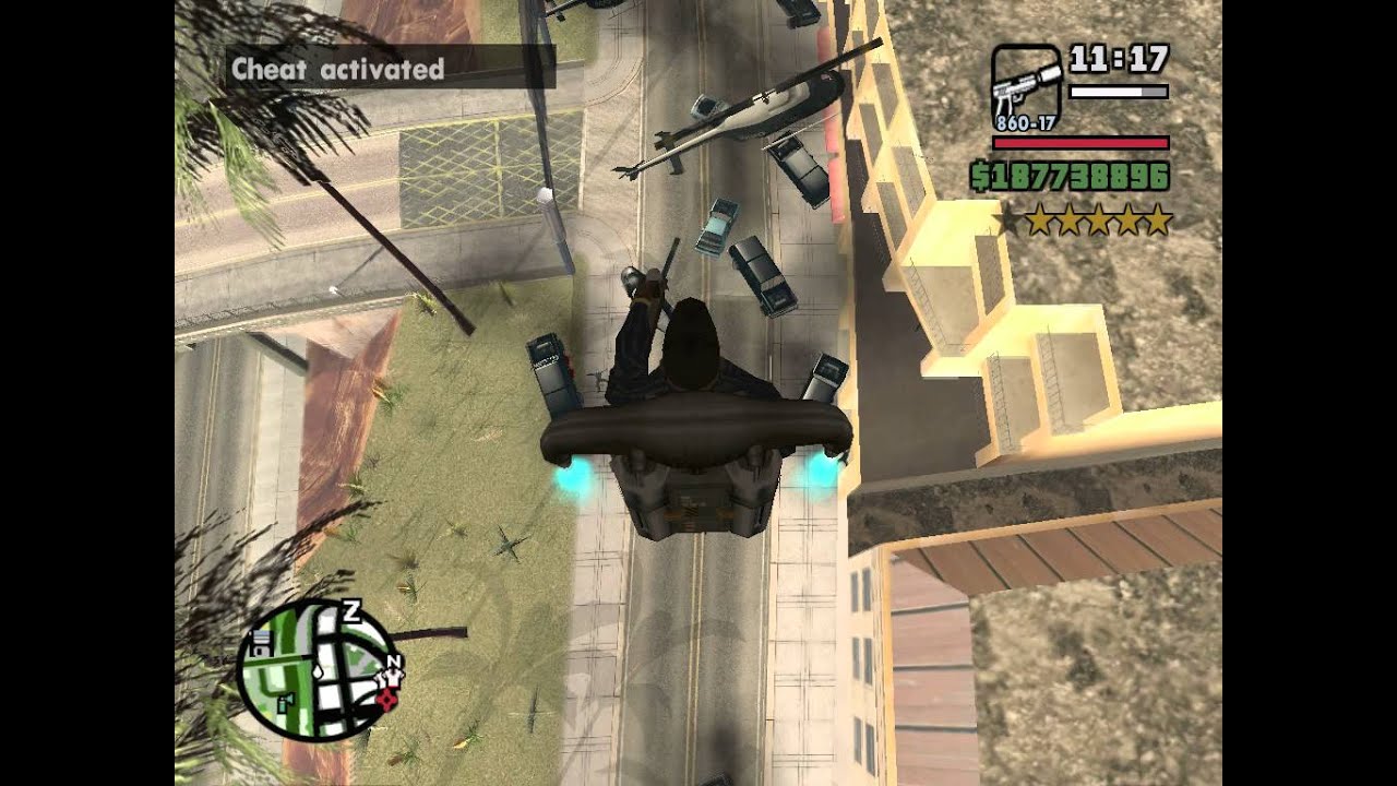 GTA San Andreas Big 6 Star Rampage Part 1