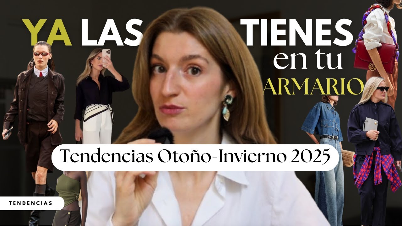 Estas 5+1 tendencias de otoño-invierno 2025 YA están en tu armario | Armario sostenible
