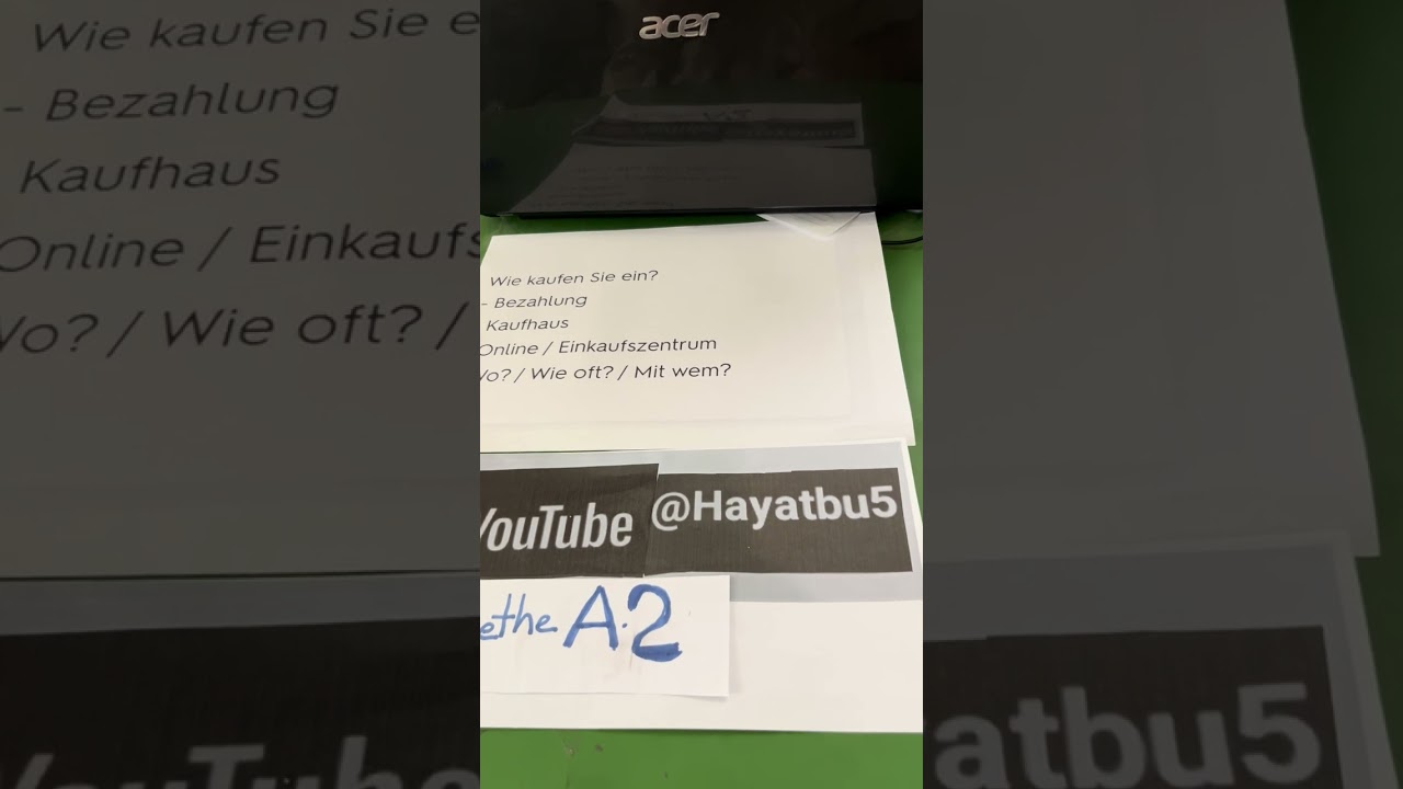 Goehte A2 sprechen teil 2 @goehte A2 sprechen 
