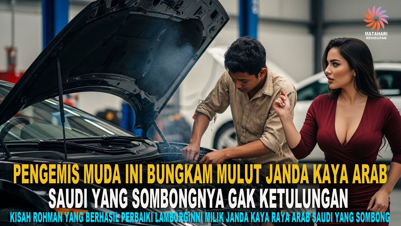 VIRAL ‼️ pemuda miskin ini bungkam mulut janda kaya raya arab saudi yang sombong