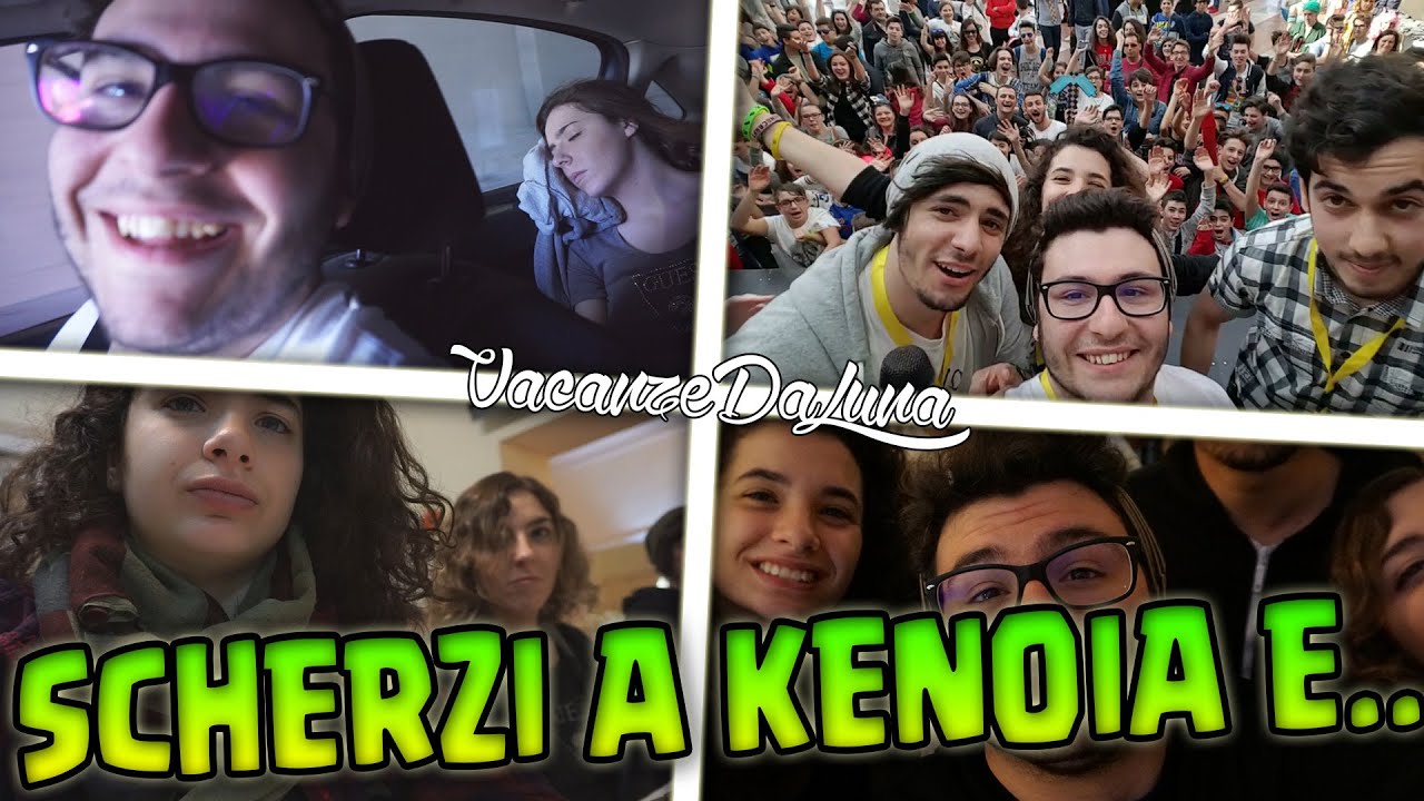 SCHERZI A KENOIA, MARCO FA LA PUPÙ, DA CHARLIE È NATALE - #VacanzeDaLuna