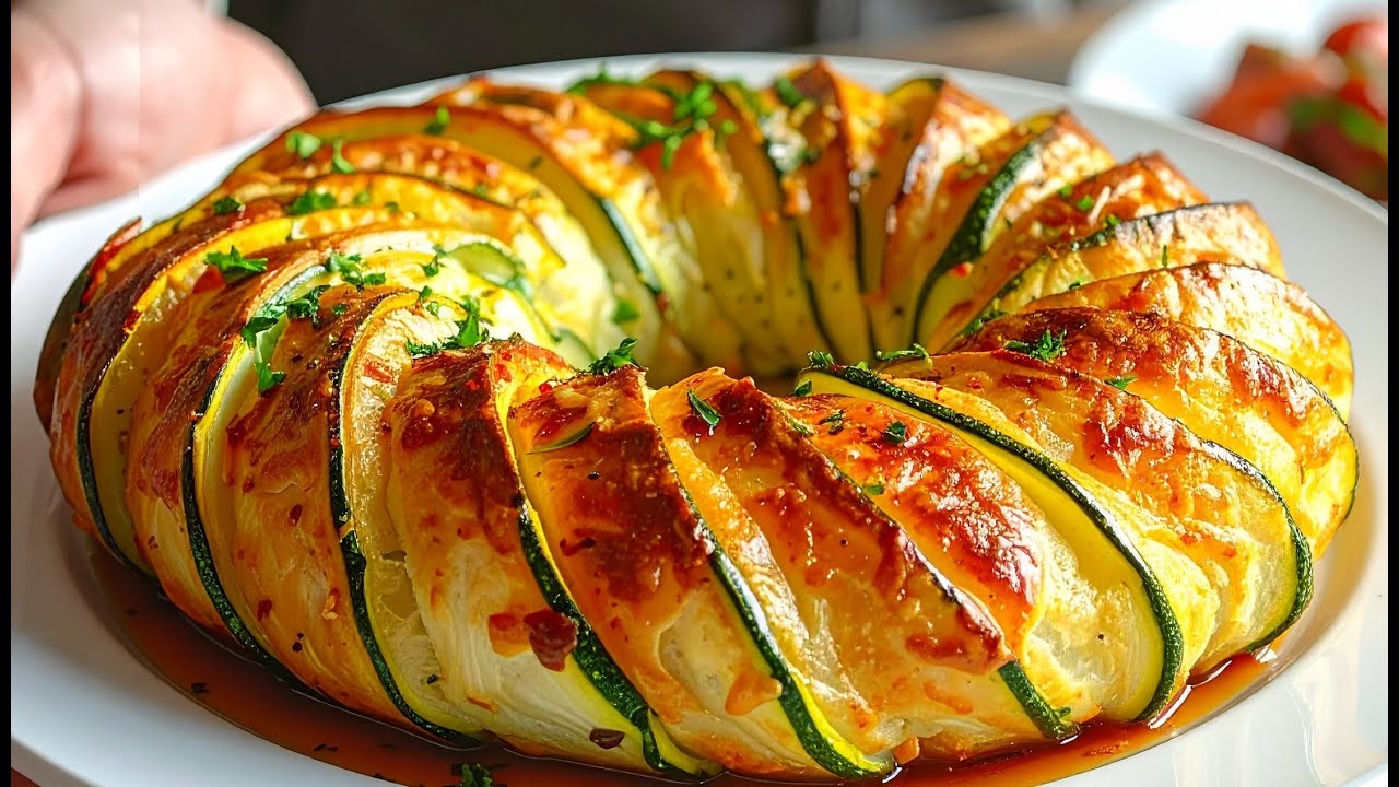 Keiner kennt dieses Zucchini Rezept, das alle verrückt macht! Ein-Gang Dinner!