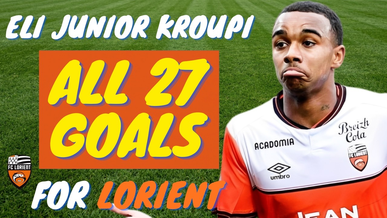 Eli Junior Kroupi - ALL 27 GOALS FOR FC LORIENT | Skills & Highlights