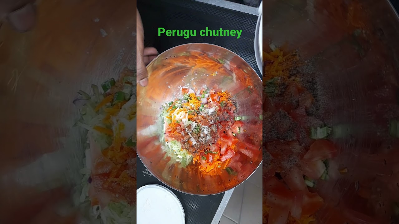 #Shorts# perugu chutney /curd chutney /onion carrot cucumber card Raita #Priya's Spicy foods